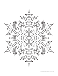 Coloringanddrawings.com provides you with the opportunity to color or print your simple snowflake drawing online for free. Free Printable Adult Coloring Pages Delfyn Studios