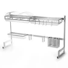 Vertical storage racking is the best, most efficient way of storing longer items upright. Stainless Steel Kitchen Dish Drying Rack Drainer Storage Shelf Utensil Holder Plate Dish Cupboard Storage Rack Edge Cyber Com