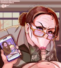 Rule 34 Dev - 1boy 1girl :>= absurdres age_difference bar_censor  cellphone censored crystalcheese_(artist) fellatio hetero highres holding  holding_phone looking_at_viewer mature_female oral penis phone pov shota  small_penis|19344357045