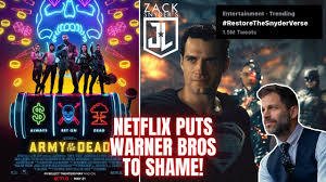 I'm incredibly excited for the opportunity to partner with netflix again as we expand the army of the dead universe with both an international prequel, as well. Restore The Snyderverse Trends Warner Bros Slammed Over Netflix Zack Snyder Army Of The Dead News Youtube