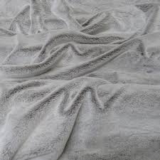 Plush Grey Frost Faux Fur | Fabric Online
