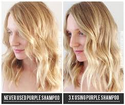 Purple shampoo can help keep blonde strands from losing their shine. The Beauty Department Your Daily Dose Of Pretty Purple Toning Shampoo