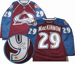Nathan raymond mackinnon (born september 1, 1995) is a canadian professional ice hockey centre and alternate captain of the colorado avalanche of the national hockey league (nhl). Nathan Mackinnon Autographed Jersey Cheap Online