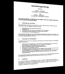 Bei abschluss des vertrags mit finanzen.de beginnt für sie die kostenfreie vertragsphase. Mustervertrag Personalvermittlung