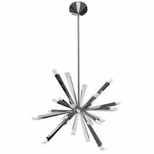 Starburst Pendant By Blackjack Lighting Stb 29c Pc 27u 30k Starburst Led Module Modern Chandelier