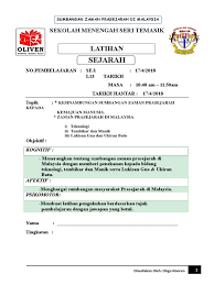 This set is often saved in the same folder as. Latihan Tek Prasejarah Tingkatan 1 Kssm