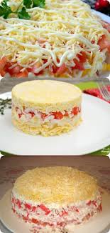 салат с копченой курицей и кукурузой и крабовыми палочками Cloenyj Salat S Krabovymi Palochkami Prostaya I Vkusnaya Klassika Cooking Recipes Recipes Food