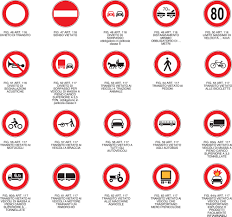 Indica al conducente gli unici passaggi consentiti per passare un ostacolo (isola di traffico, salvagente, cantiere stradale, spartitraffico, etc.). Segnali Di Prescrizione Segnali Di Divieto
