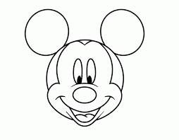 Printable coloring pages of disney's classic mickey mouse running, driving, cheering, leaping, etc. Mickey Mouse Head Coloring Pages Download Pdf Free Free Printable Coloring Pages