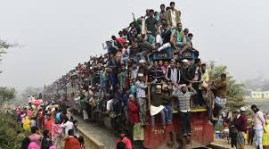 Kita harapkan lrt juga akan seperti itu, ucap jokowi seusai menjajal lrt di stasiun taman mini indonesia indah (tmii), jakarta, rabu (9/6). Tumpah Ruah Penumpang Kereta Api Di Bangladesh