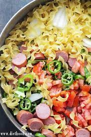 How many calories are in butterball smoked turkey sausage? One Pot Turkey Sausage And Noodles Recipe Easy Quick Dinner Idea
