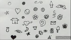 Random small doodles to draw. How To Doodle For Beginners Easy Little Doodles Random Small Things To Draw Youtube