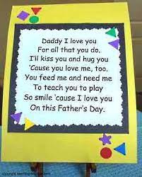 Poems For Preschoolers About Construction Google Search Fathers Day Poems Father S Day Activities Fathers Day Art