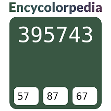 395743 Hex Color Code, RGB and Paints