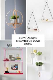 Rope shelving project by burkatron 2. 8 Diy Hanging Shelves For Your Home Shelterness