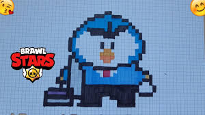 Tutorial how to draw virus 8 bit from brawl stars. Tuto Comment Dessiner Monsieur M De Brawl Stars Pixel Art Youtube