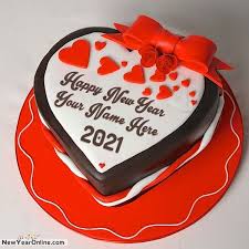 Create An Attractive And Amazing Happy New Year Cake Images With Your Name And Photo On It Best Eve New Year S Cake Happy Birthday Cakes New Year Cake Designs Download our free happy new year 2021 gifs for whatsapp, facebook or any other chat or social network. happy new year cake images