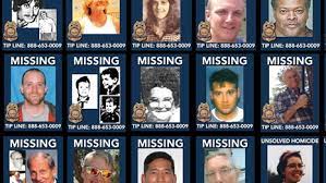 Missing persons lists throughout the united states. Cold Cases Investigative Services U S National Park Service