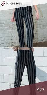 Black And White Brandy Price Brandy Melville Tilden Pants Black White In 2020 Brandy Melville Tilden Pants Black Pants Brandy Melville Pants