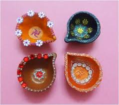 Diya Decoration Art Platter Diwali Craft Diya Decoration Ideas Diwali Diya Decoration