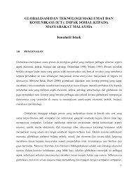 Konsep teknologi maklumat (it) agak bermaklumat dan merujuk kepada prosedur untuk menukar data dalam persekitaran maklumat. Pdf Globalisasi Dan Teknologi Maklumat Dan Komunikasi Ict Impak Sosial Kepada Masyarakat Malaysia Ismahalil Ishak Academia Edu