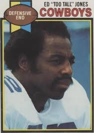 Ed “Too Tall” Jones 2024 Panini Certified Immortals /25 Gold Mirror #7  Cowboys