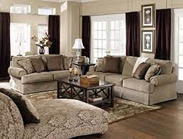 Buy expresso sofa set by ashley furniture: Amazon Com Sheffield Platinum Living Room Set By Ashley Furniture Home Kitchen