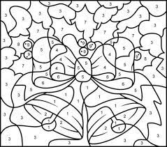 Children will meet santa claus, a snowman, animals, and a festive tree here. 25 Marvelous Photo Of Color By Number Coloring Pages Albanysinsanity Com Christmas Coloring Pages Christmas Color By Number Christmas Coloring Books Coloring Home