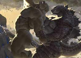 Raccoon21] Godzilla x King Kong - Gay Manga | HD Porn Comics