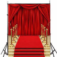 5x7ft Vinyl Fabric Photography Backdrop Wedding Background Photo Lighting Studio Props Red Carpet Curtain Party Decor Walmart Com Red Carpet Backdrop Red Carpet Background Red Curtains