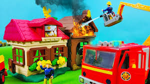 Fireman Sam Toys Story With Firefighter Sam Farmhouse Is Burning Fire Truck Toys Fire Engine Youtube We're seeking santa's helpers again this year!