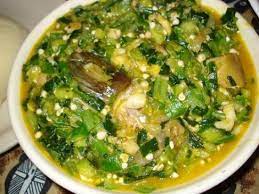 West African Okro Soup With Fufu Recipe Recipe Recipe African Cooking African Food West African Food
