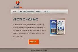 Macsaleapp Is A Malicious Adware Infection That Offers You Pop Ups And Online Text Ads It Comes Packed With Free Progra How To Remove Online Texting Malicious