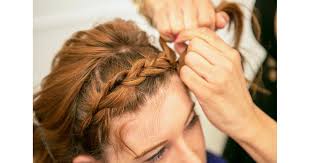 It is advisable to start on unwashed hair. How To Do A Headband Braid Tutorial Popsugar Beauty