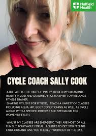 Meet the Instructors💚💪🏻 Sally Cook Feel the Power. Ride the Future.  We're thrilled to introduce our incredible freelance spin coaches
