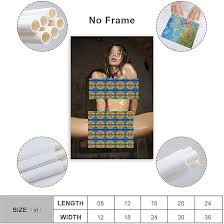 Amazon.com: American Model Anna Ralphs Sexy Woman Art PosterWall Poster Art  Canvas Printing Living Room Office Bedroom Aesthetic Poster ...