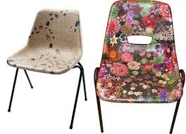 Oh Fab What A Great Way To Transform A Cheap Plastic Chair Love Love Love Papers Available From Www Facebook Decoupage Chair Decoupage Furniture Decoupage