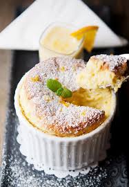 Grand Marnier Souffle With Grand Marnier Creme Anglaise Recipe Userealbutter Com Nourriture Delicieuse Creme Anglaise Nourriture