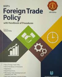 Name Foreign Trade Policy With Handbook Of Procedures 24th