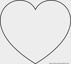 Übrigens, falls du nicht selber drucken und ausschneiden magst: Farbung Malvorlagen Malvorlagenfurkinder Herz Vorlage Herz Ausmalbild Herzschablone