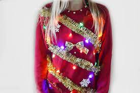 Light Up Ugly Christmas Sweater Ajh Kids Light Up Christmas Sweaters Hrdsindia Org