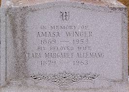 Clara Margaret Allemang Winger (1879-1963)