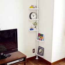 楽天市場 収納ラック シンプルデザイン つっぱり式 スリムラック 組立品 つっぱり棒 突っ張り棒 おしゃれ 隙間収納 スリム シンプル コンパクト 小物 収納 洗面台 玄関 浴室 トイレ 洗濯機横 ｃｏｃｏａ インテリア雑貨 収納 アイデア インテリア インテリア 家具