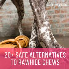 Rawhide bones are often the go to treat for our beloved pets. 20 Safe Alternatives To Rawhide Chews Keep The Tail Wagging