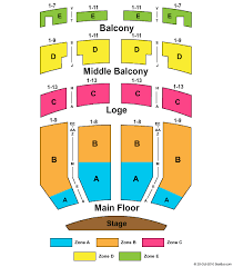 Embassy Theatre Seating Chart