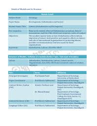 Pdf Globalisation And Its Impacts Labour