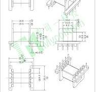 Bobbins | EVD25 5+5 Pin High Voltage Transformer Bobbin ...
