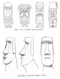 Now, archeologists may be one step closer to answering the questions. Easter Island Kev Brockschmidt Illustrator