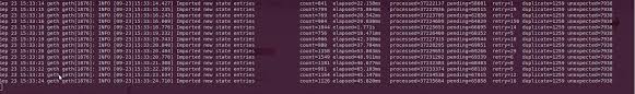 The highestblock on my geth is very close to the i think i've waited long enough, but the currentblock just can't reach the highestblock geth needs to sync state and blocks. Running An Ethereum Full Node On A Raspberrypi 4 Model B