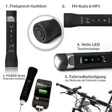 Original Urcover 4 In 1 Led Lampe Fahrradlampe Fm Amazon De Computer Zubehor Fahrradlampe Led Lampe Fahrrad